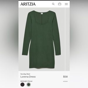 Aritzia Sunday Best Lorena Dress